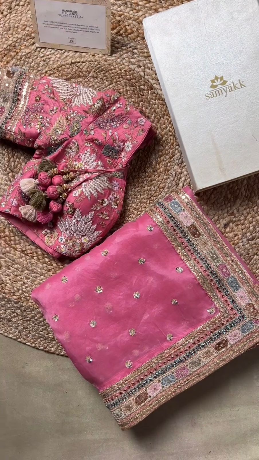 Elegant Organza Silk Designer Saree with Thread & Sequin Work | The Sareen Exclusive