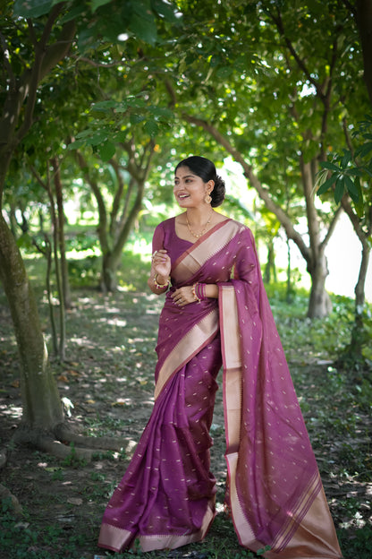 Premium Soft Silk Saree with Zari Weaving