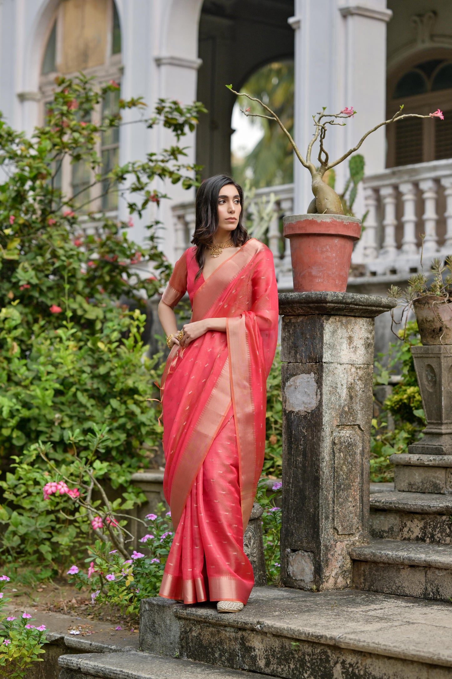 Premium Soft Silk Saree with Zari Weaving