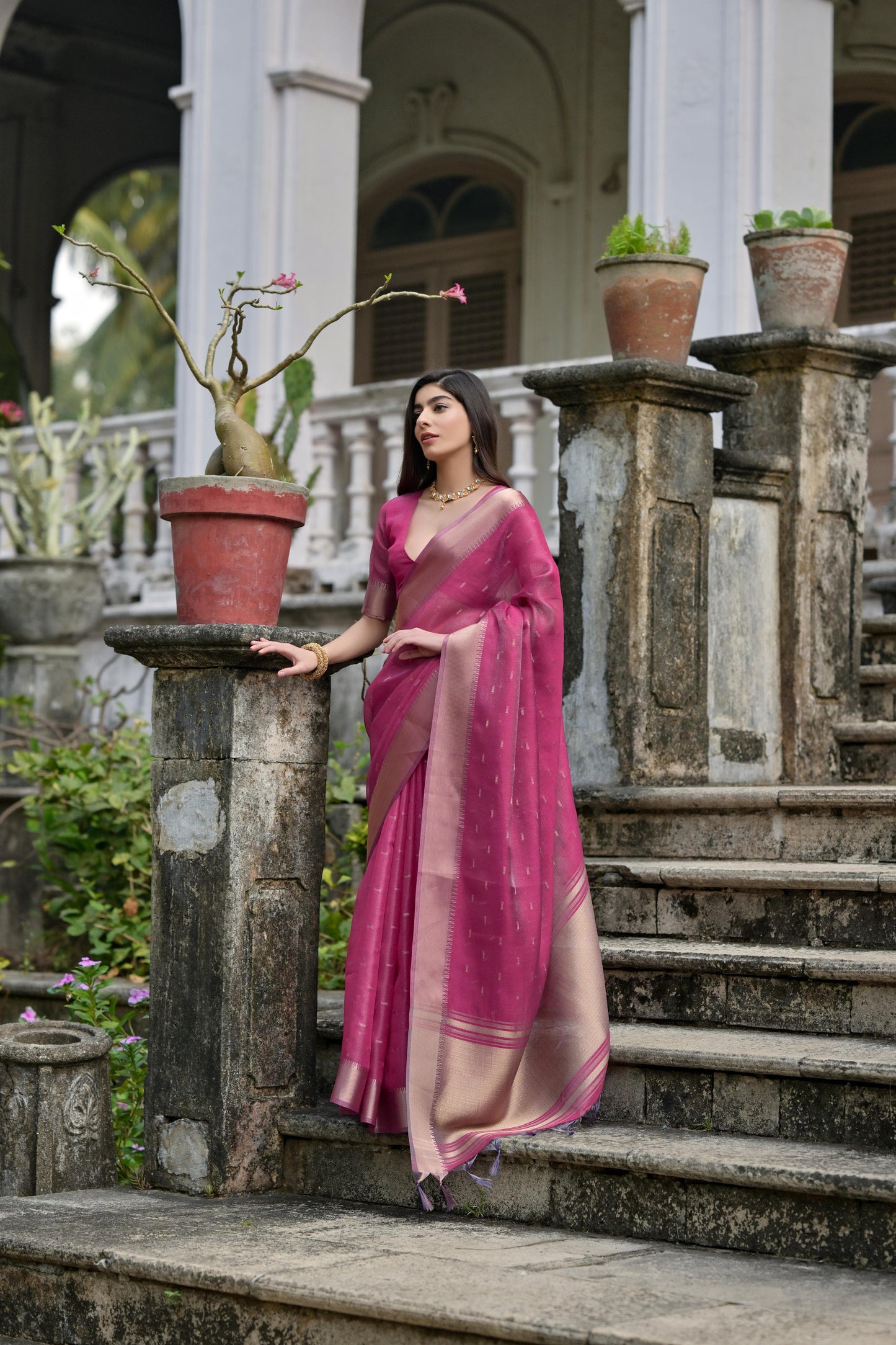 Premium Soft Silk Saree with Zari Weaving