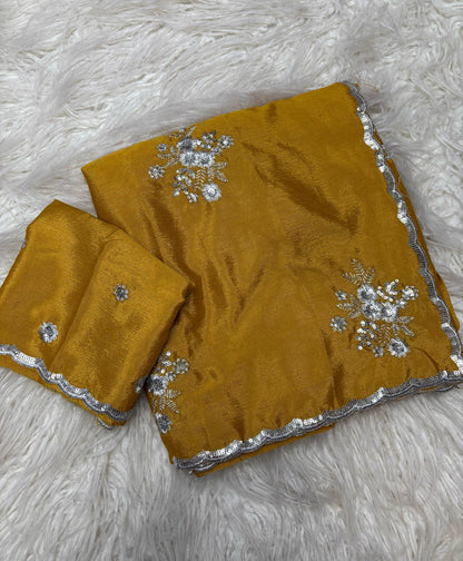 Chinnon Silver Butta Magic – Elegant Party Wear Saree