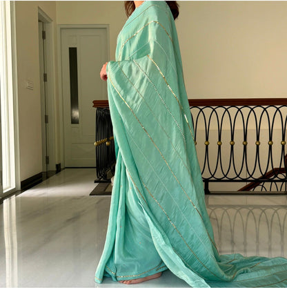 Grace in Every Thread – Handcrafted Semi Pure Silk Saree