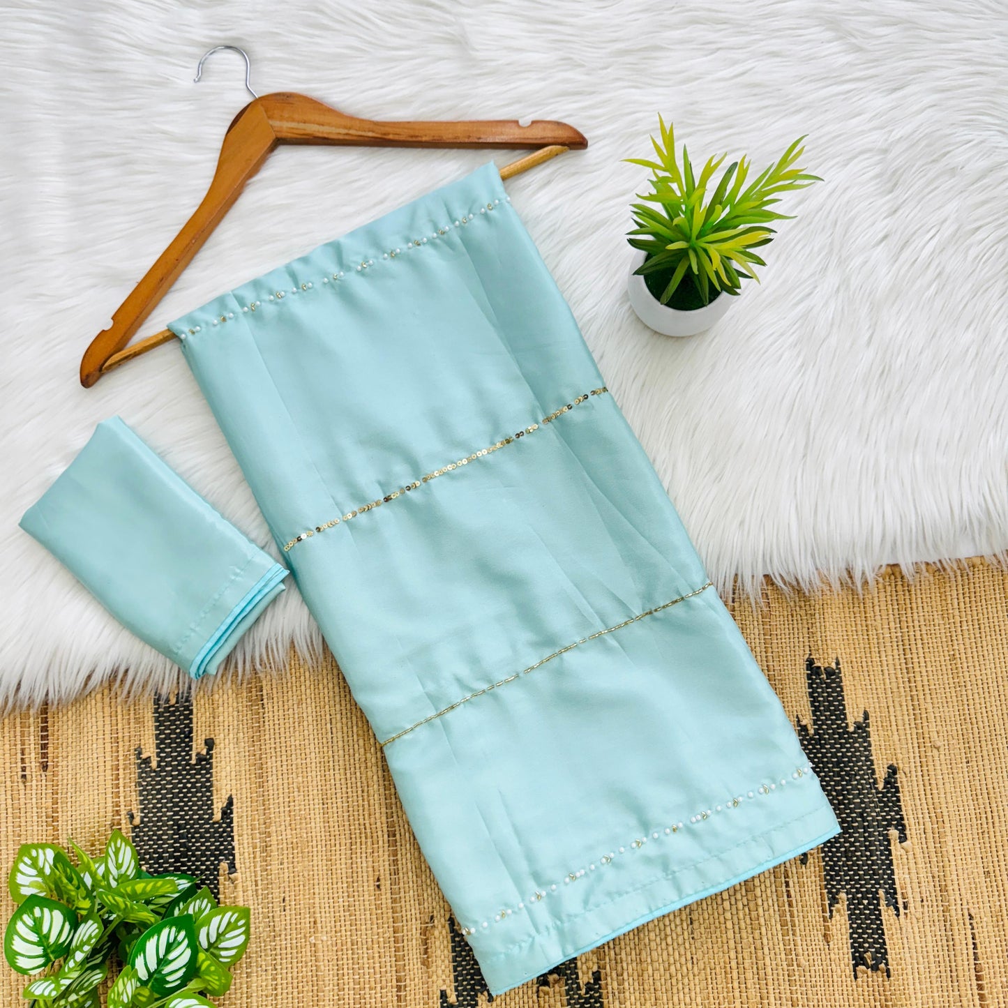 Grace in Every Thread – Handcrafted Semi Pure Silk Saree